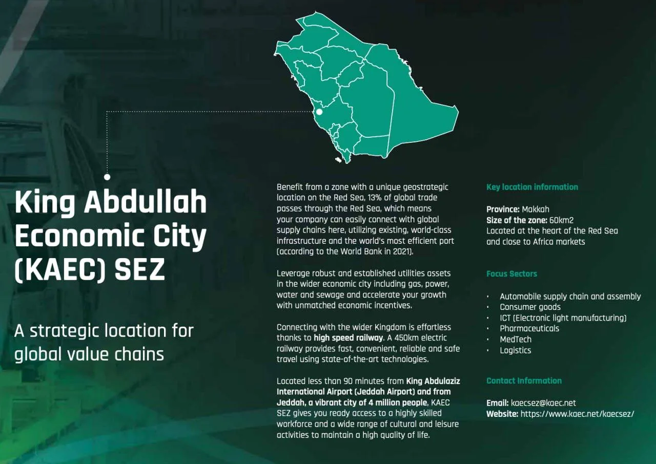 Document about a Red Sea special economic zone and its logistics and infrastructure benefits Document about a Red Sea special economic zone and its logistics and infrastructure benefits